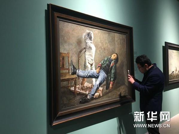 “尽我所能”徐青峰作品展在中国油画院开幕
