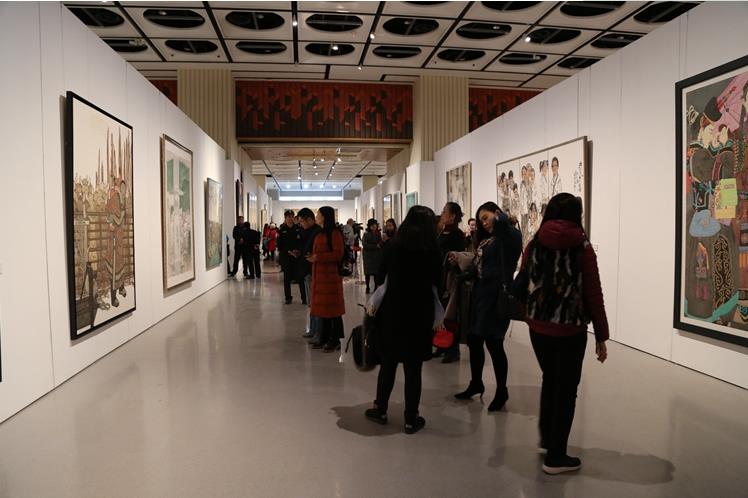 迈向新时代 女性与时代•百年中国女性艺术大展在京举办