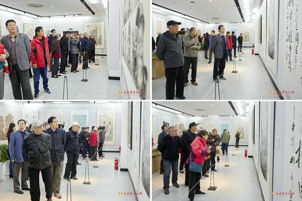 连云港市展出第二届苏北五市书画院作品联展