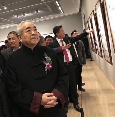 “怀水清兴”康宁八秩书画展在中国美术馆开幕