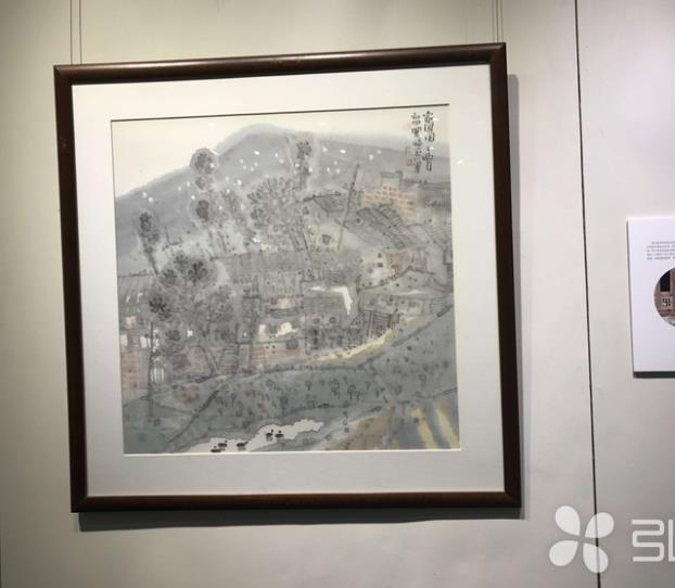 ��ˮī�һ���ɽˮ��������Ʒչ��Ļ