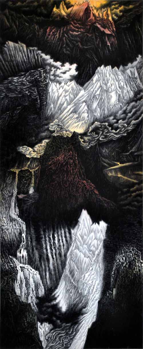 ���������ອ��ɽˮ����Ʒ����ī�ز�