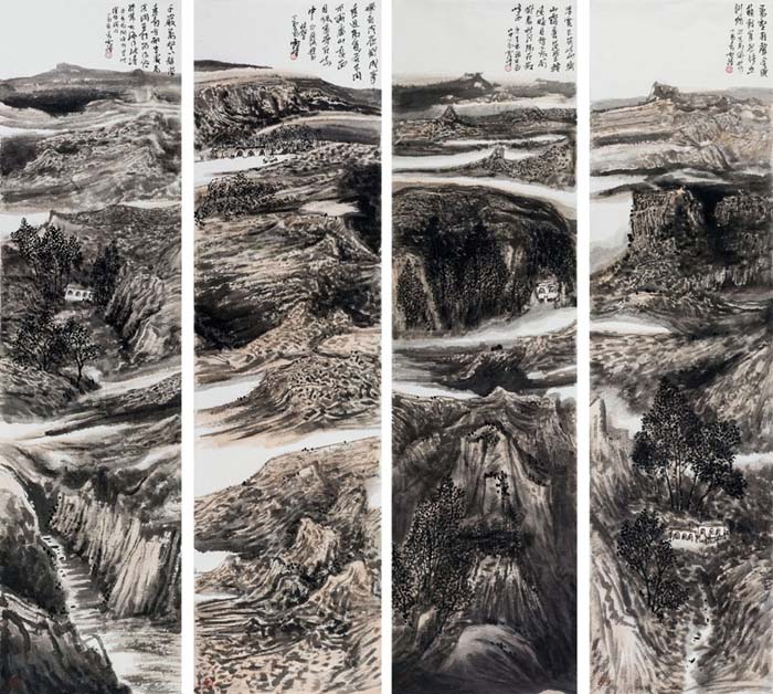 山水画家高雪涛