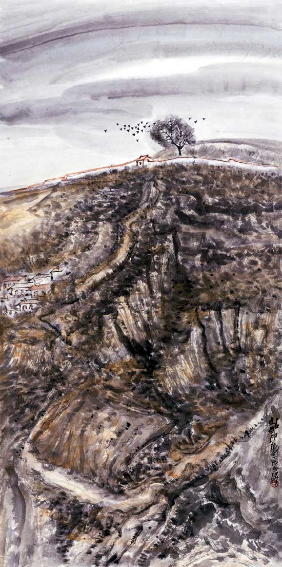 山水画家高雪涛先生作品欣赏