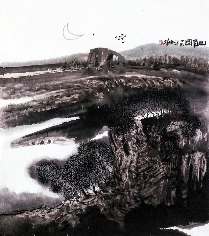 山水画家高雪涛先生作品欣赏