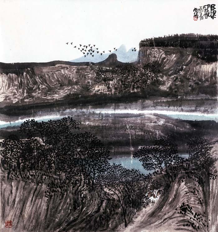 山水画家高雪涛先生作品欣赏
