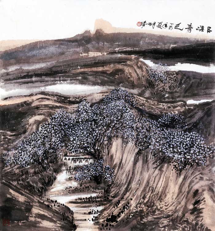 山水画家高雪涛先生作品欣赏