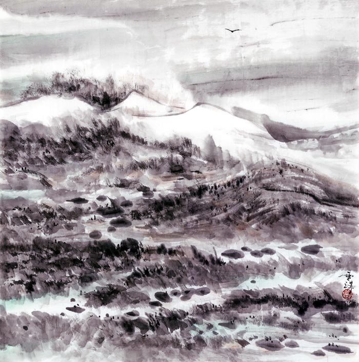 山水画家高雪涛先生作品欣赏