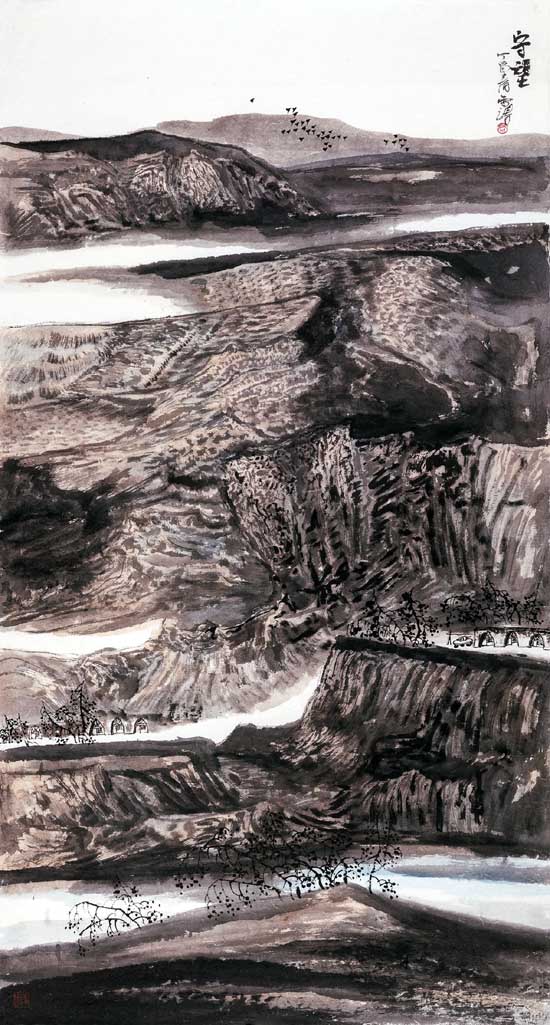 山水画家高雪涛先生作品欣赏