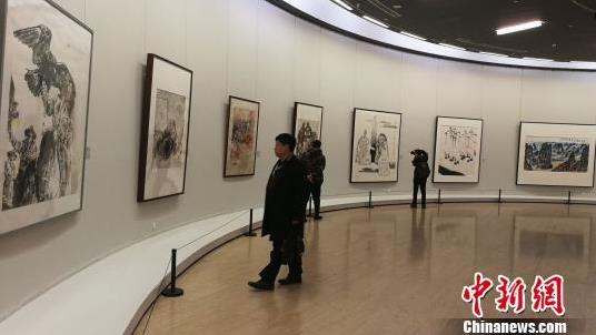 西安美术学院作品展亮相中国美术馆