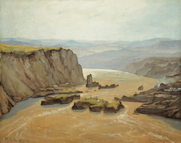 齐白石、黄宾虹、潘天寿等大师作品在中国美术馆展出