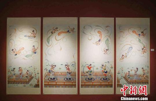 “承先启后” 常书鸿李承仙丝绸之路艺术展厅走进杭州