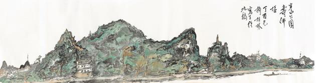 大家之路中国画作品展本月27日将在京展出