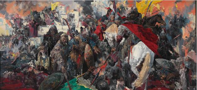 ��ʹ��ݴ����黭��˫�١�����������Ʒչ