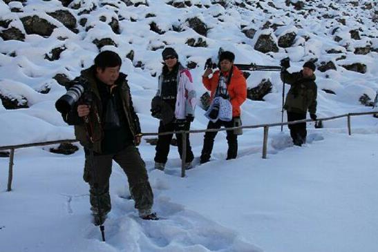 冰雪画派参加2016年中国•阿尔山国际养生冰雪节