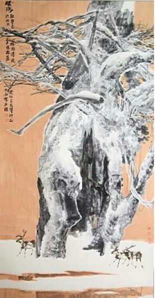 冰雪画派参加2016年中国•阿尔山国际养生冰雪节