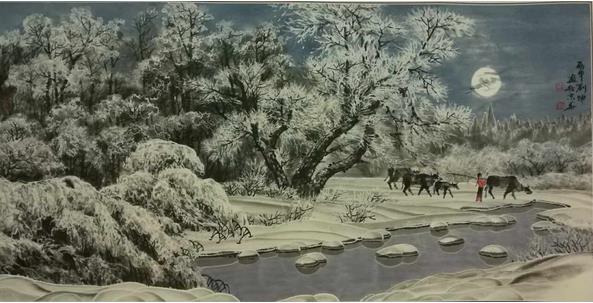 冰雪画派参加2016年中国•阿尔山国际养生冰雪节
