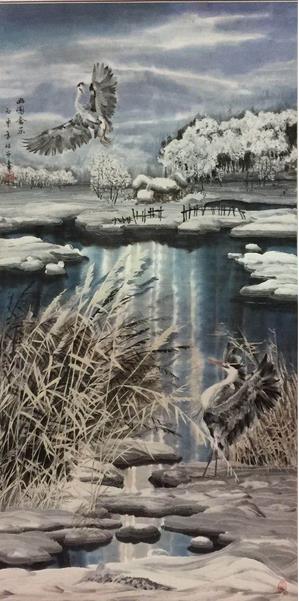 冰雪画派参加2016年中国•阿尔山国际养生冰雪节