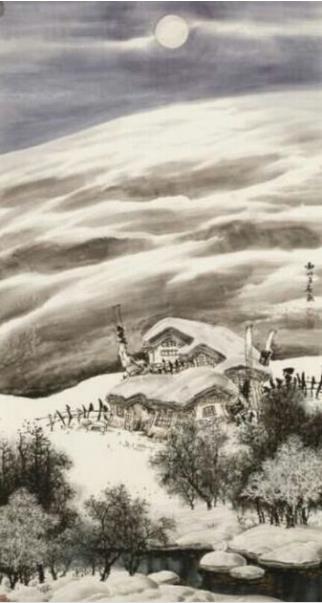 冰雪画派参加2016年中国•阿尔山国际养生冰雪节