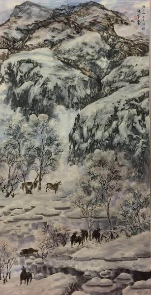 冰雪画派参加2016年中国•阿尔山国际养生冰雪节