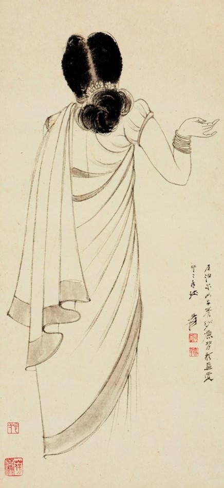 2��18�ա�3��8�գ�����ǧ����ǽ�������������չ����������������������ľ��С�����ͼΪչ����Ʒ���Ŵ�ǧ�ġ��Ჴ����Ů��