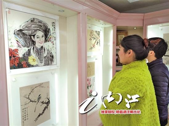 �ڽ����׽�����黭����������Ʒ����չ��Ļ