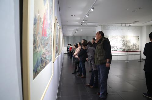 “翰墨文昌”海峡两岸中国画名家展在成都开展