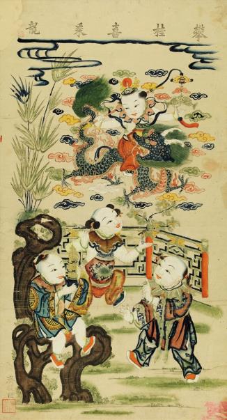 ��Ǭ¡ ���￰���� �ʹ�ϲ���� ������Ű��껭 103.5��57.5cm �й������ݲ�