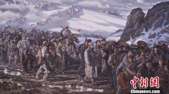 军旅画家孙立新油画展北京开幕