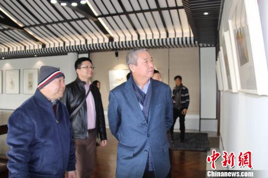 范扬体育画作赴奥林匹克博物馆特展见面会南通举行