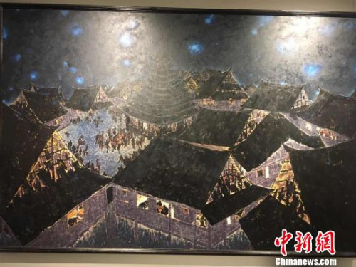 西部少数民族青年美术家作品展太原开展