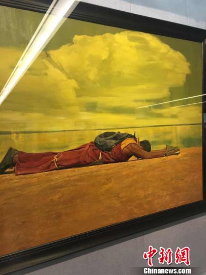 西部少数民族青年美术家作品展太原开展