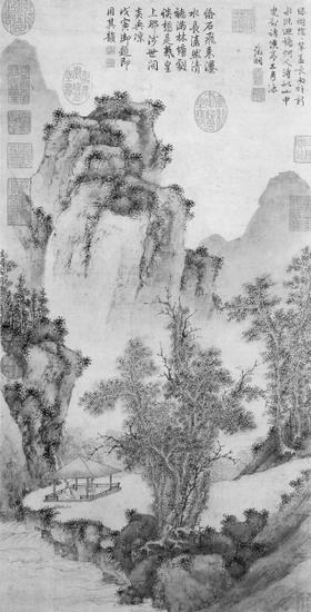 古字画上到处题字钤印 乾隆原来别有心机