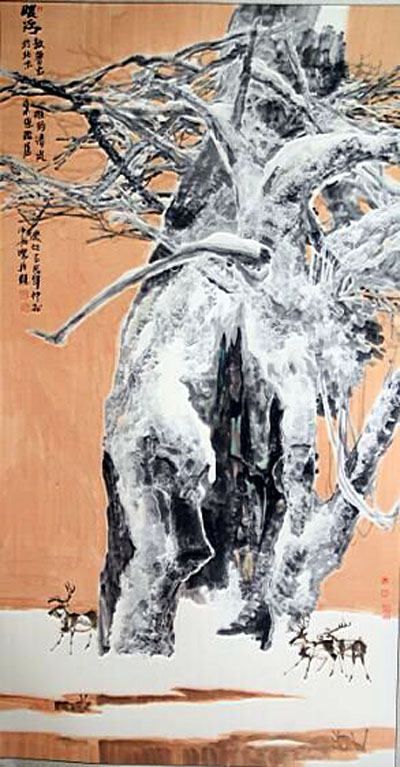 加宏杰 神奇的北方 176x96 cm 2011年
