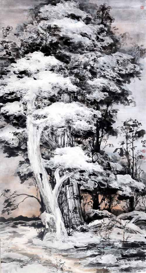 李成林 归 176X96cm 2009年