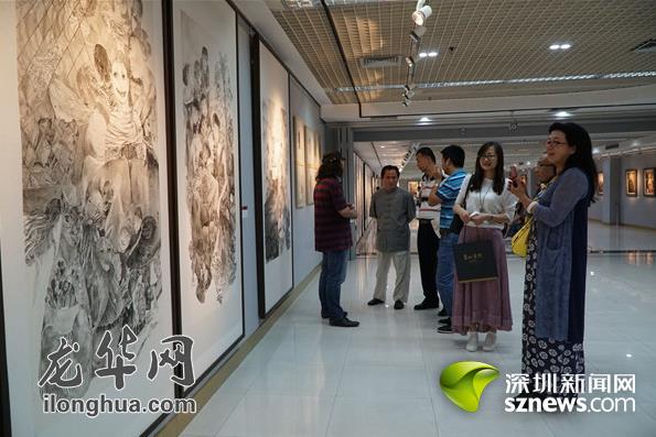 “大河魂――兰州画院美术作品展”在观湖开幕