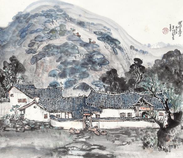 茶园疾写 作者:张善平