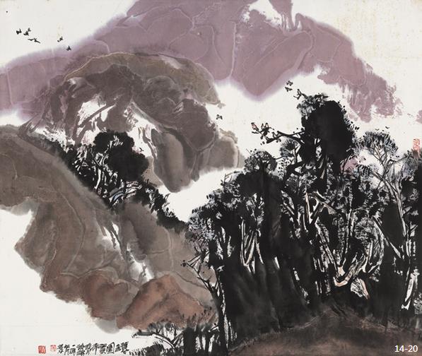 暮色图 作者:张善平