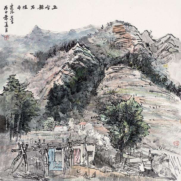 ������Ȼ����������ɽˮд��СƷչ