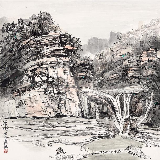 ������Ȼ����������ɽˮд��СƷչ