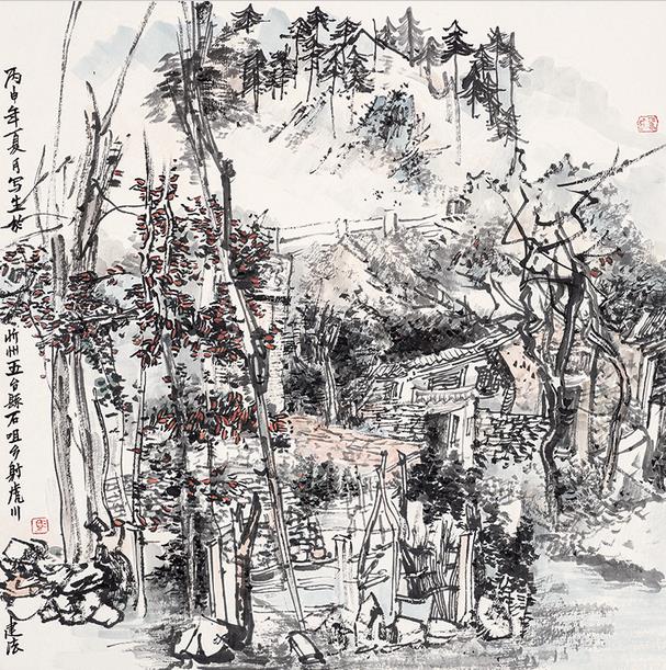 ������Ȼ����������ɽˮд��СƷչ