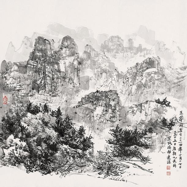 ������Ȼ����������ɽˮд��СƷչ