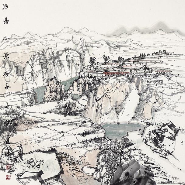 ������Ȼ����������ɽˮд��СƷչ