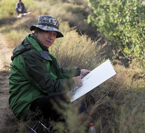 ������Ȼ����������ɽˮд��СƷչ