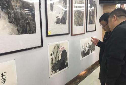 九三学社首届国学文化艺术公益书画展在兰州举行