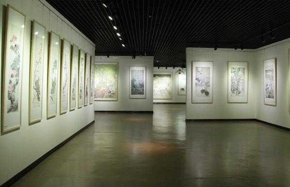 ��԰���Ρ�����־�岩ʿ�黭��Ʒչ��Ļ