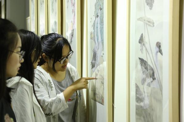 ��԰���Ρ�����־�岩ʿ�黭��Ʒչ��Ļ