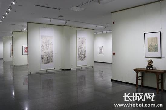 当代中国文人画展在河北美术馆开展