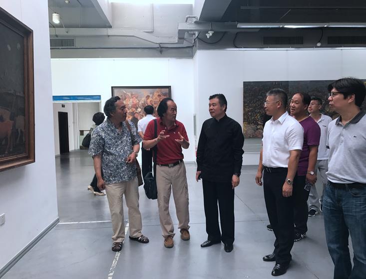 西部少数民族青年美术家作品展巡展走进盘锦