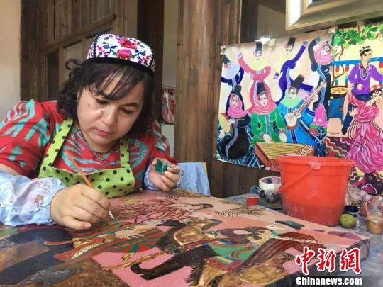 当农民漆画遇上文创IP:艺术成精准扶贫直接生产力